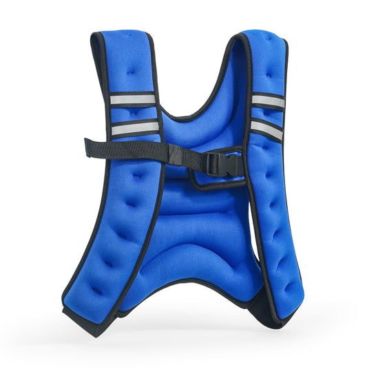 Neoprene Weighted Vest, 12 Pounds, Blue